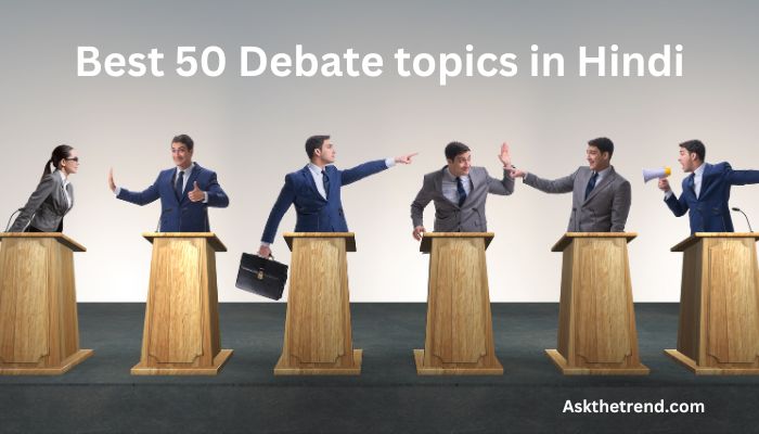 Debate topics in Hindi